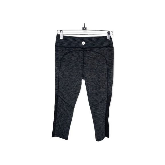 AVIA Gray Talla Capri Leggings with Mesh on Legs M - Picture 2 of 7